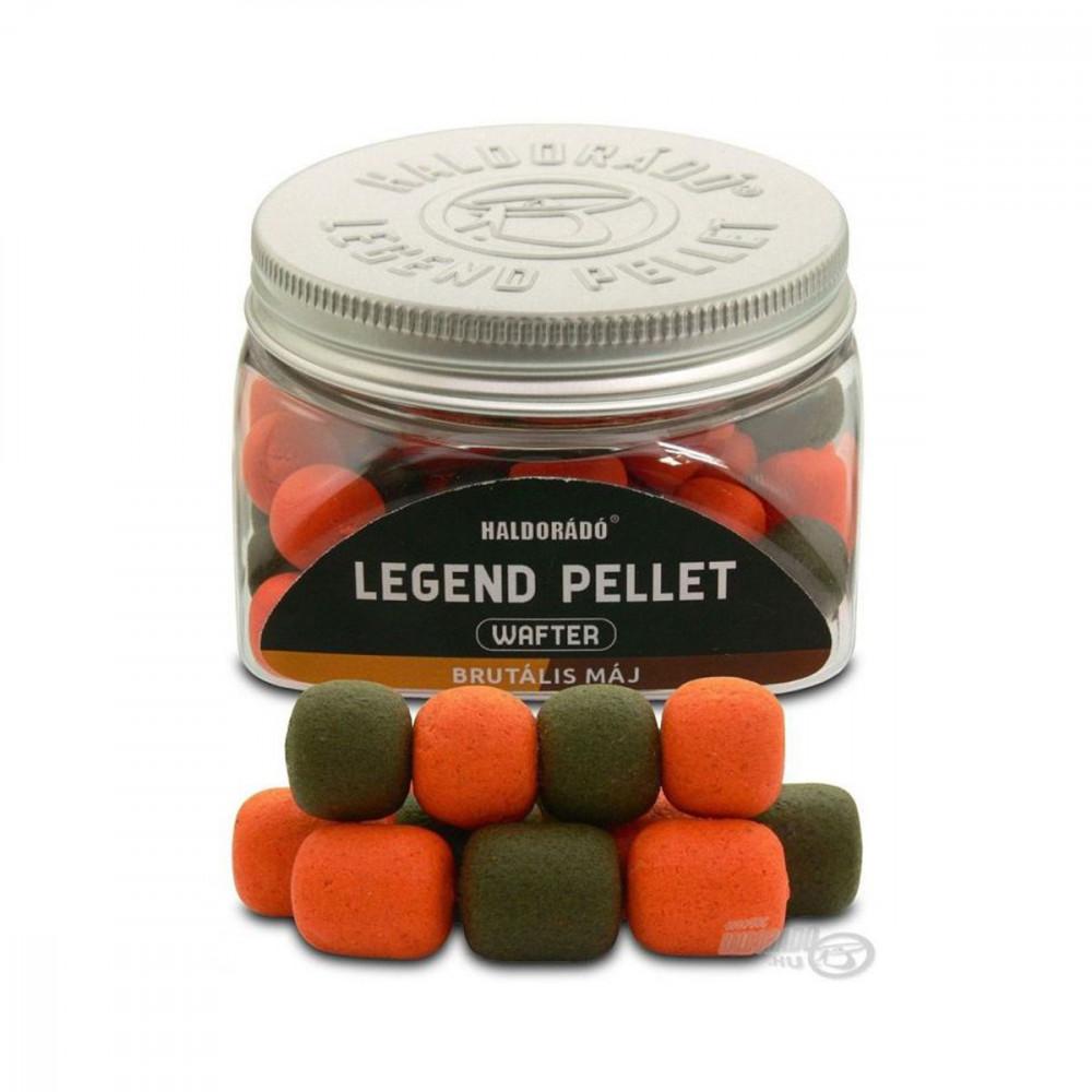 HALDORADO LEGEND PELLET WAFTER 12, 16mm - BRUTAL LIVER 50g 