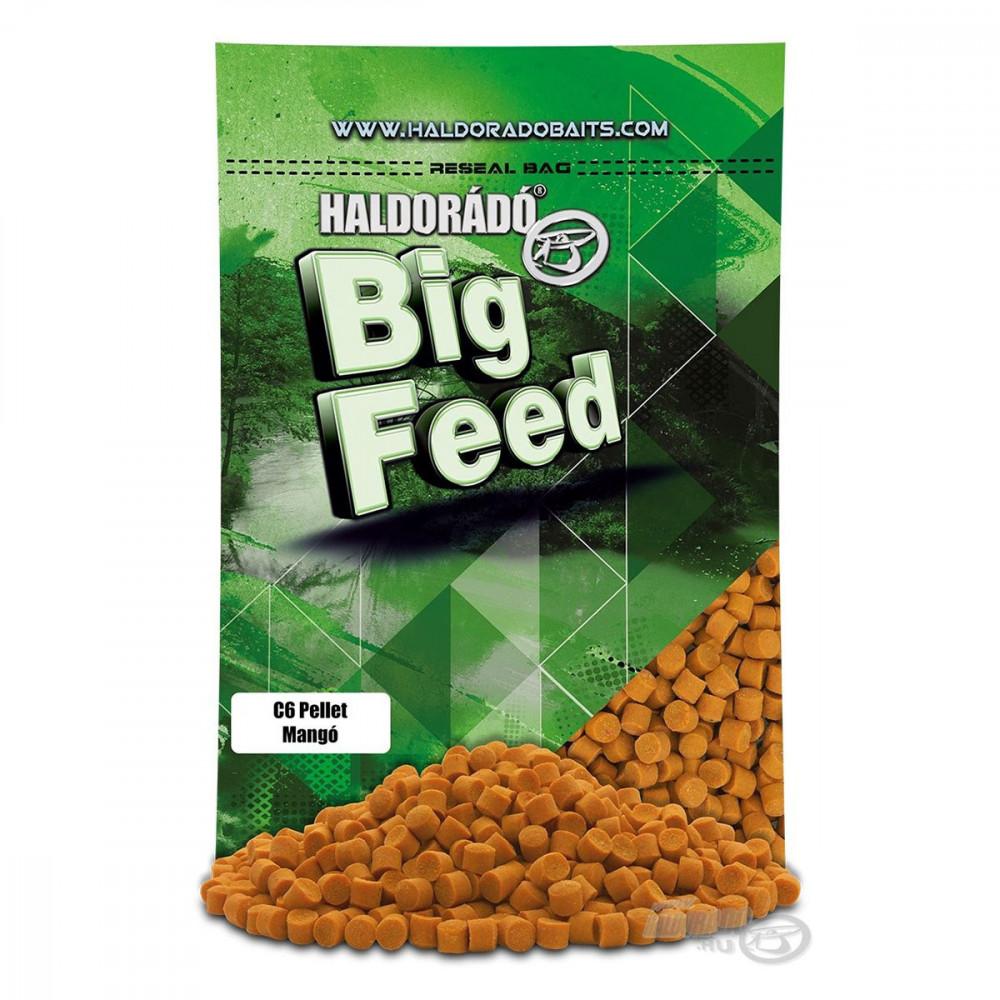 HALDORADO BIG FEED - C6 PELLET 6mm - MANGO 800g 