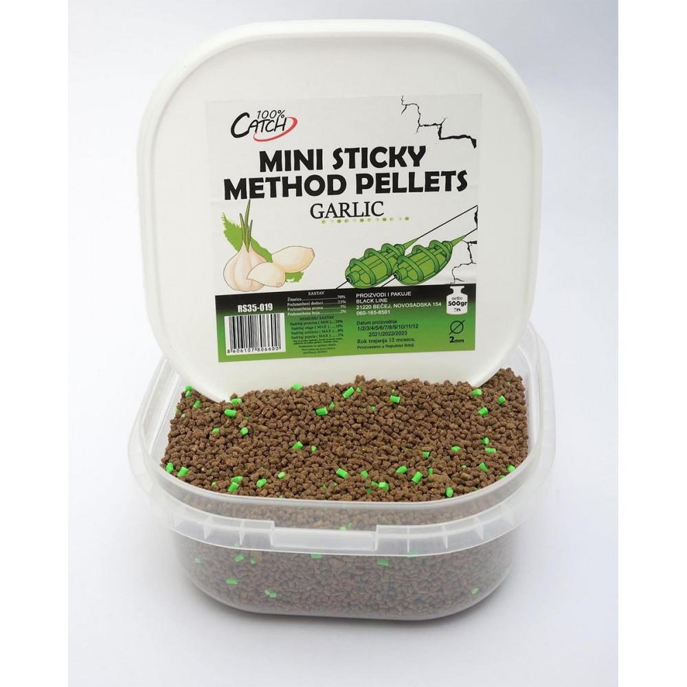 BL-MINI STICKY METHOD PELLETS 500g GARLIC 