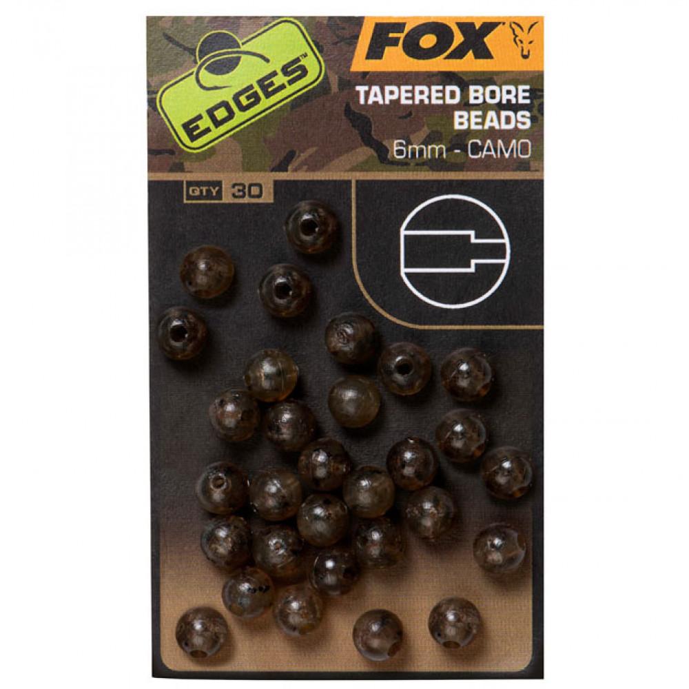 Edges Camo Tapered Bore Bead 6mm x 30 (CAC770) 