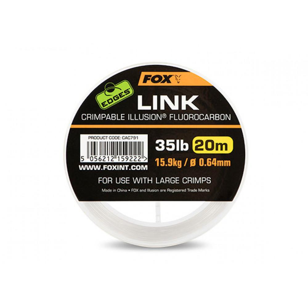 Edges Link Illusion Fluorocarbon 20m 0.64mm/35lb (CAC791) 