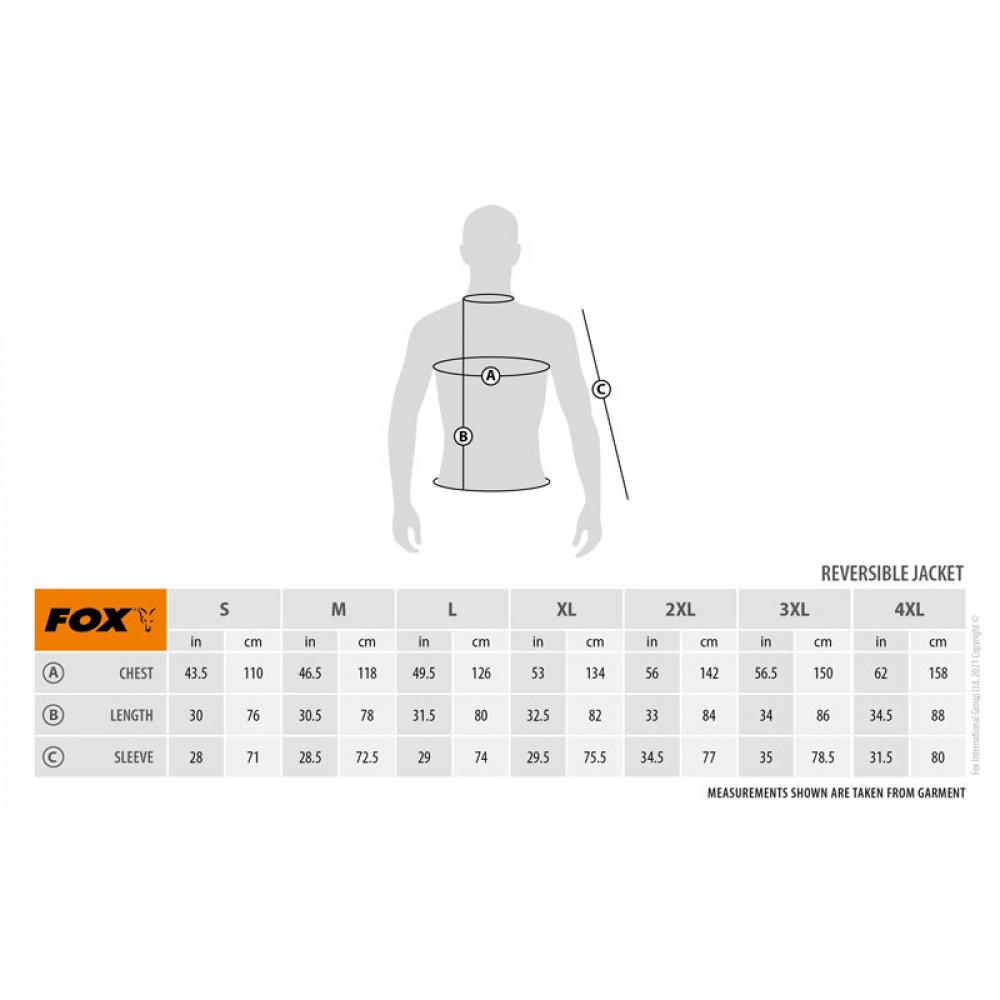 Fox Ltd Edition Reversible Camo Jacket - XL (CFX172) 