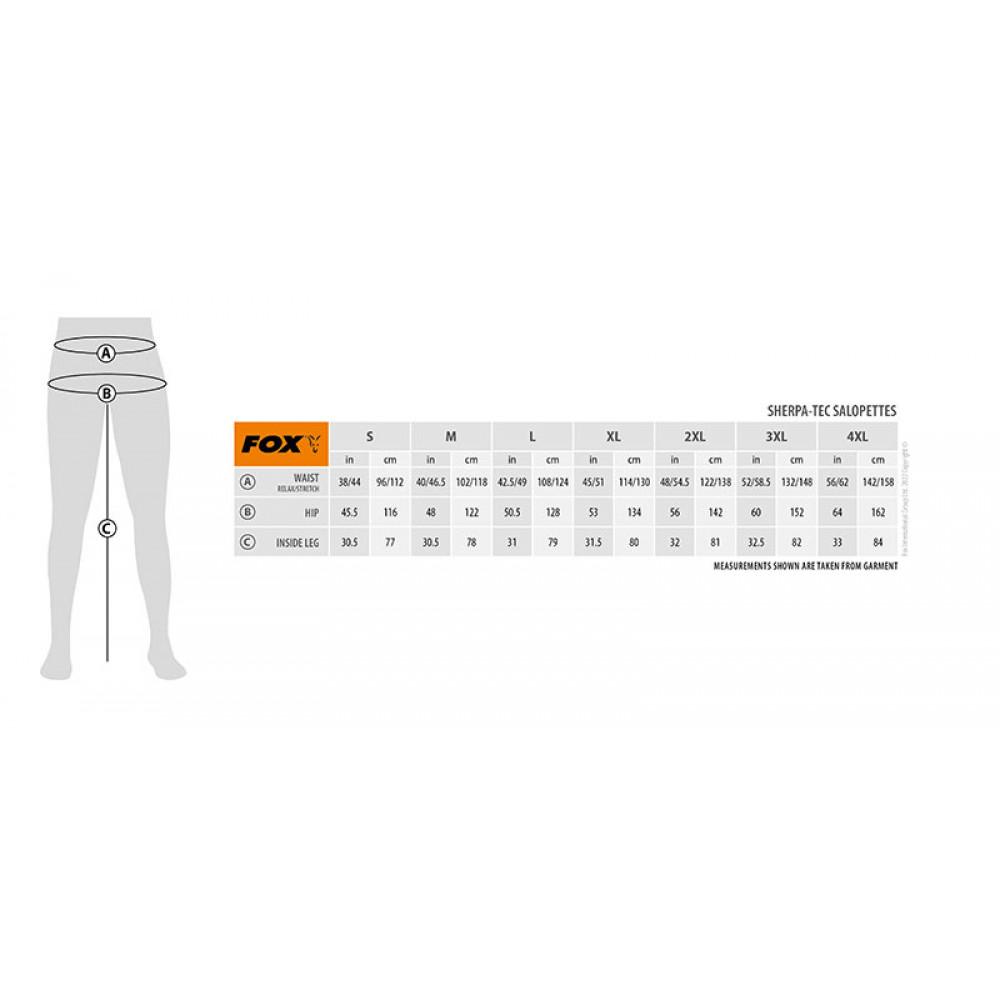 Sherpa -tec sallopettes - L (CFX210) 
