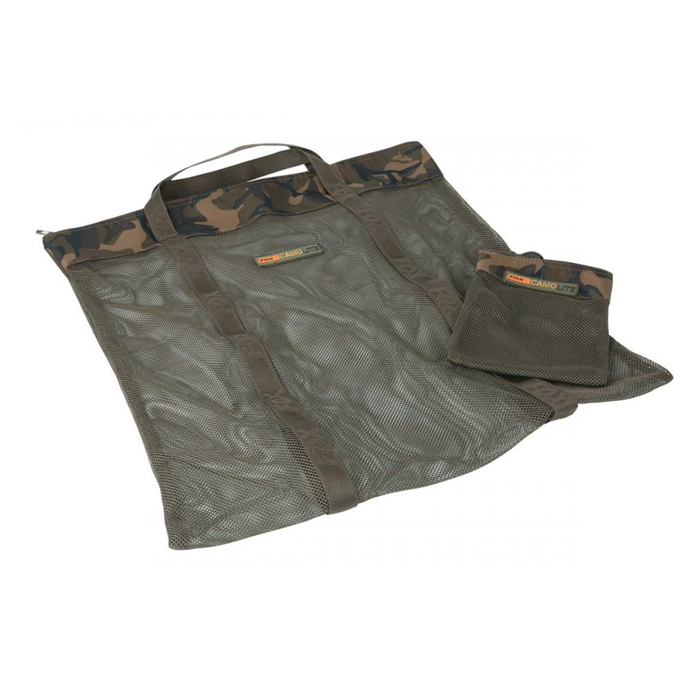 Fox Camolite Large AirDry Bag + hookbait bag (CLU386) 