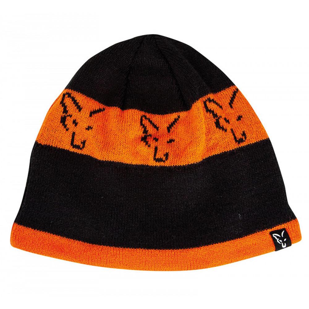 Fox black / orange beanie (CPR993) 