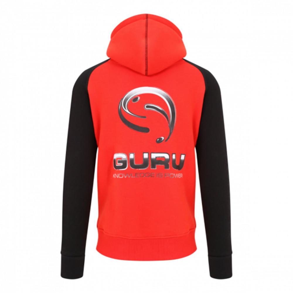 GURU HOODIE RED/BLACK XXXL (GCL252) 