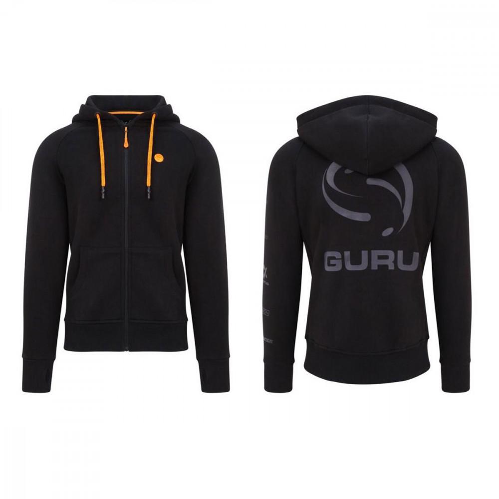 GURU SEMI LOGO HOODIE BLACK XXXL (GCL258) 
