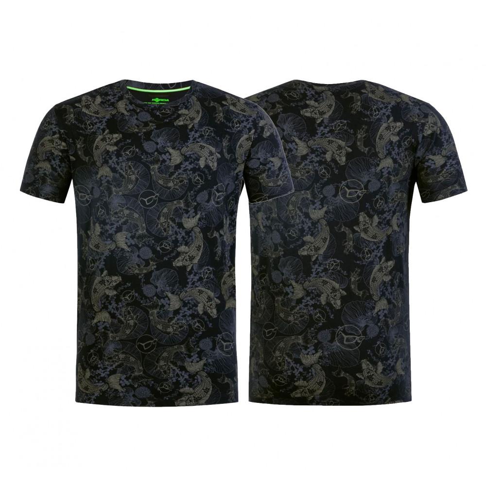 KOI TEE / BLACK L (KCL897) 