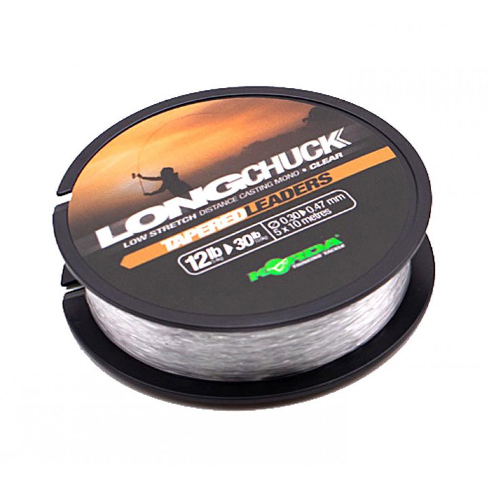 LONGCHUCK TAPERED LEADERS 15-30lb/0.33-0.47mm (KDCM07) 