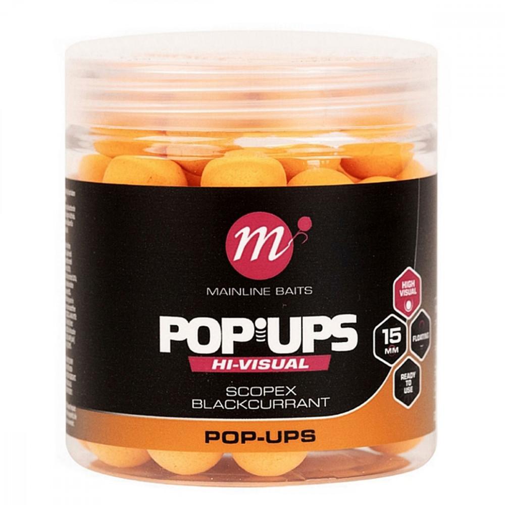 HIGH VISUAL POP-UPS SCOPEX & BLACKCURRANT 15mm 250ml (M13044) 