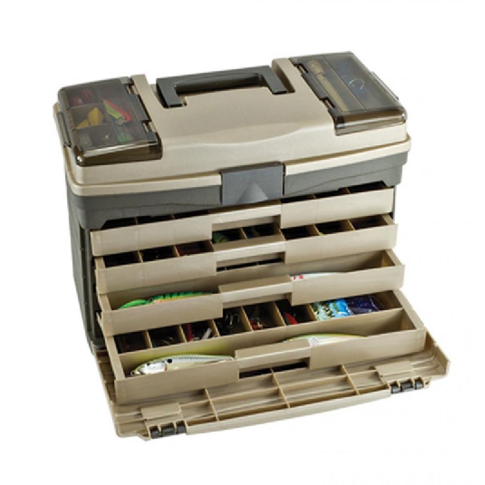 GUIDE SERIES DRAWER TACKLE BOX GRAPHITE/SANDSTONE (PMC757004) 