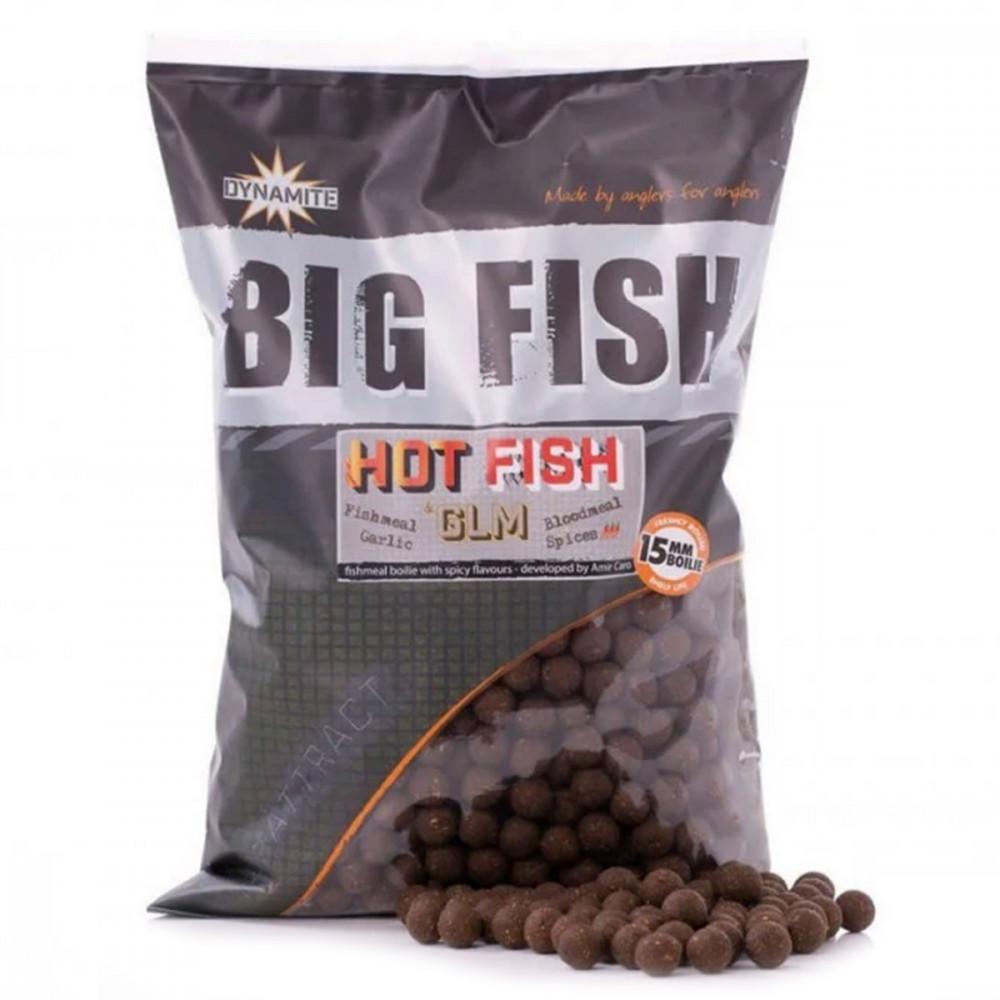 DYNAMITE BAITS Hot Fish&GLM - 15mm Boilie 1kg (DY1008) 