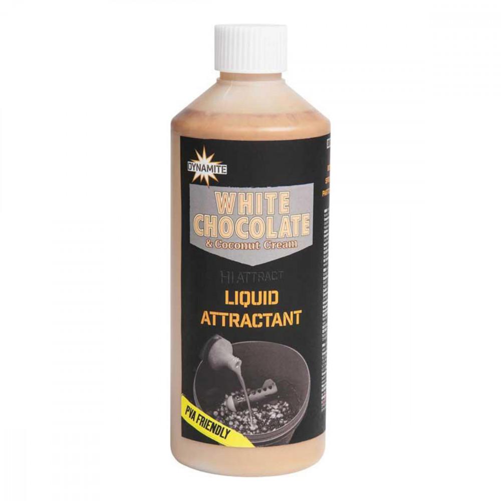 DYNAMITE BAITS Liquid Attractant - White Chocolate & Coconut 500ml (DY1261) 