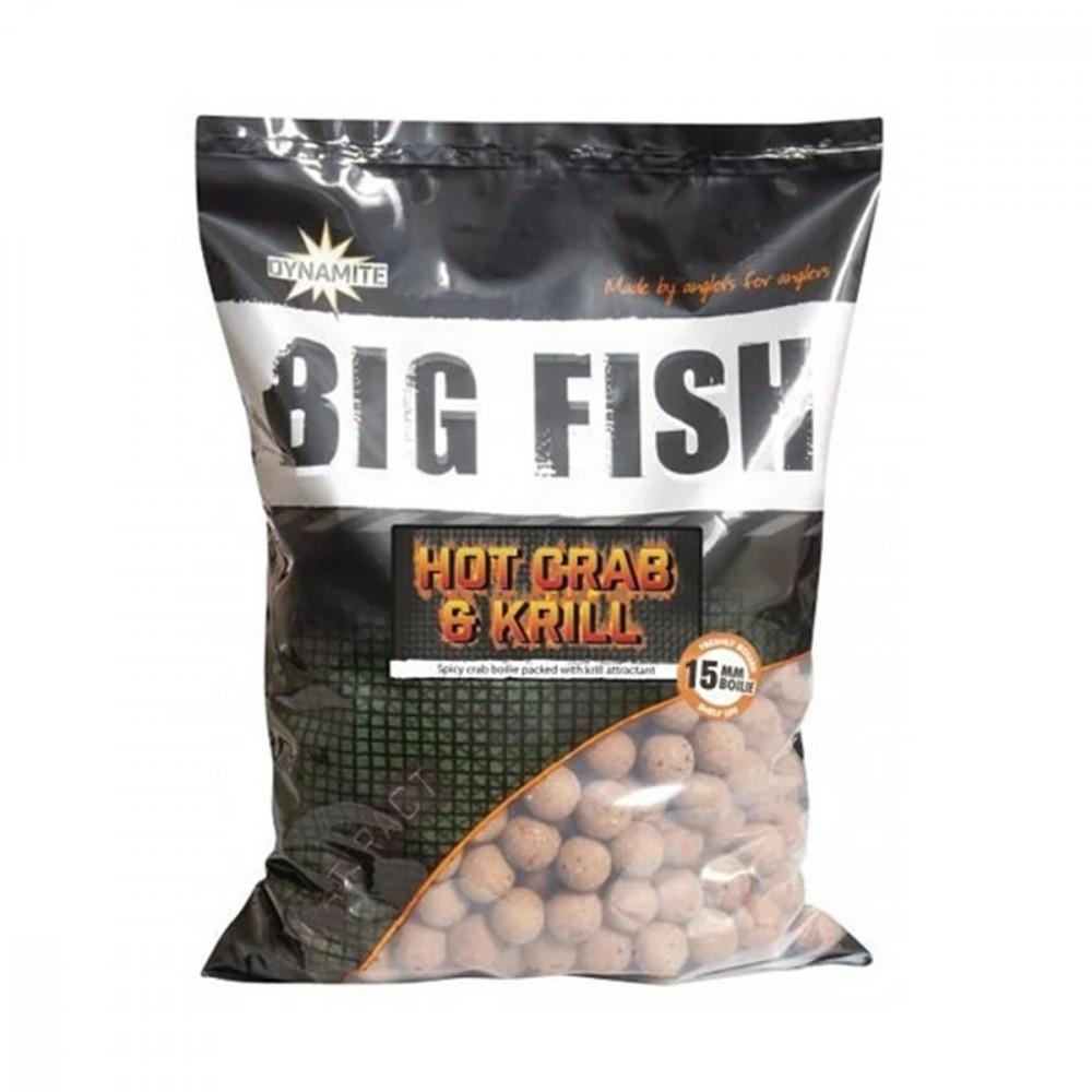 DYNAMITE BAITS Hot Crab & Krill, 15mm, 1kg (DY1640) 