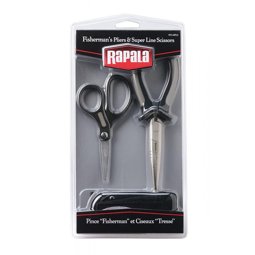 RAPALA Pliers & Super Line Scissors RTC-6SPLS 
