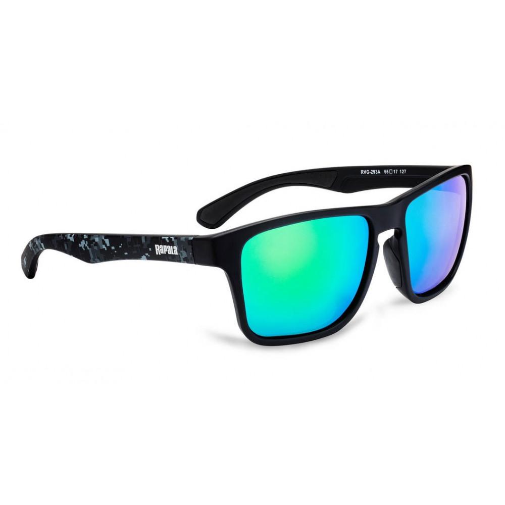 RAPALA Urban Vision Gear (Matte Black/Urban Pattern;Grey Green Mirror) UVG-293A 