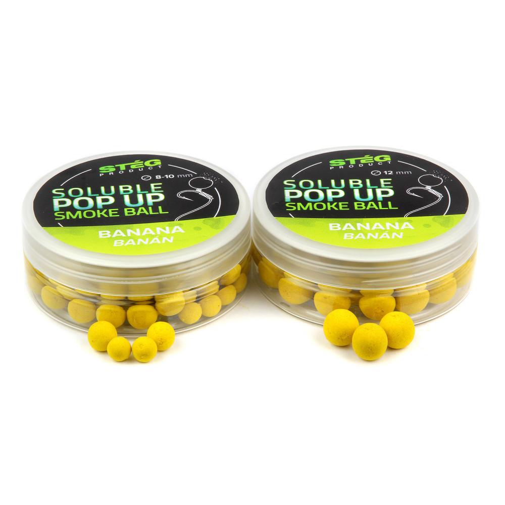 SOLUBLE POP UP SMOKE BALL 8-10mm BANANA 20g (SP172901) 