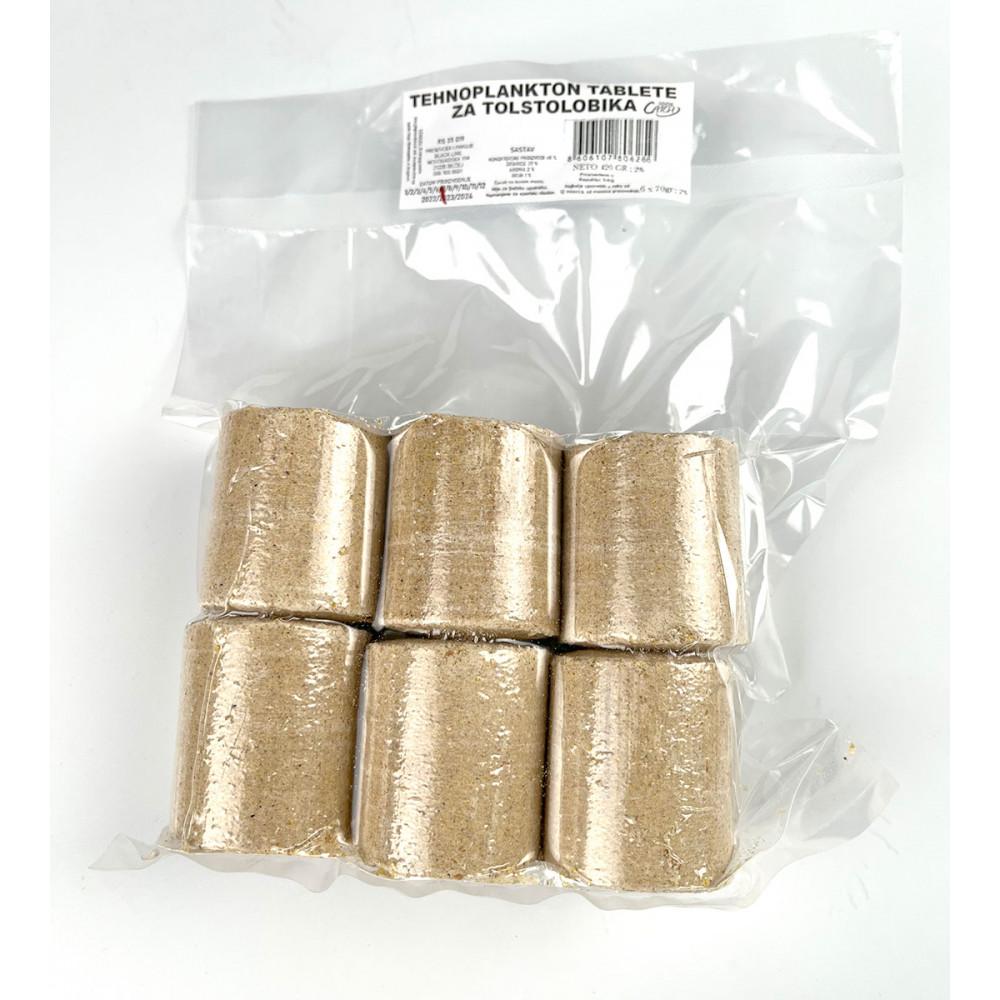 BL-TEHNOPLANKTON TABLETE ZA TOLSTOLOBIKA 6 x 70g 