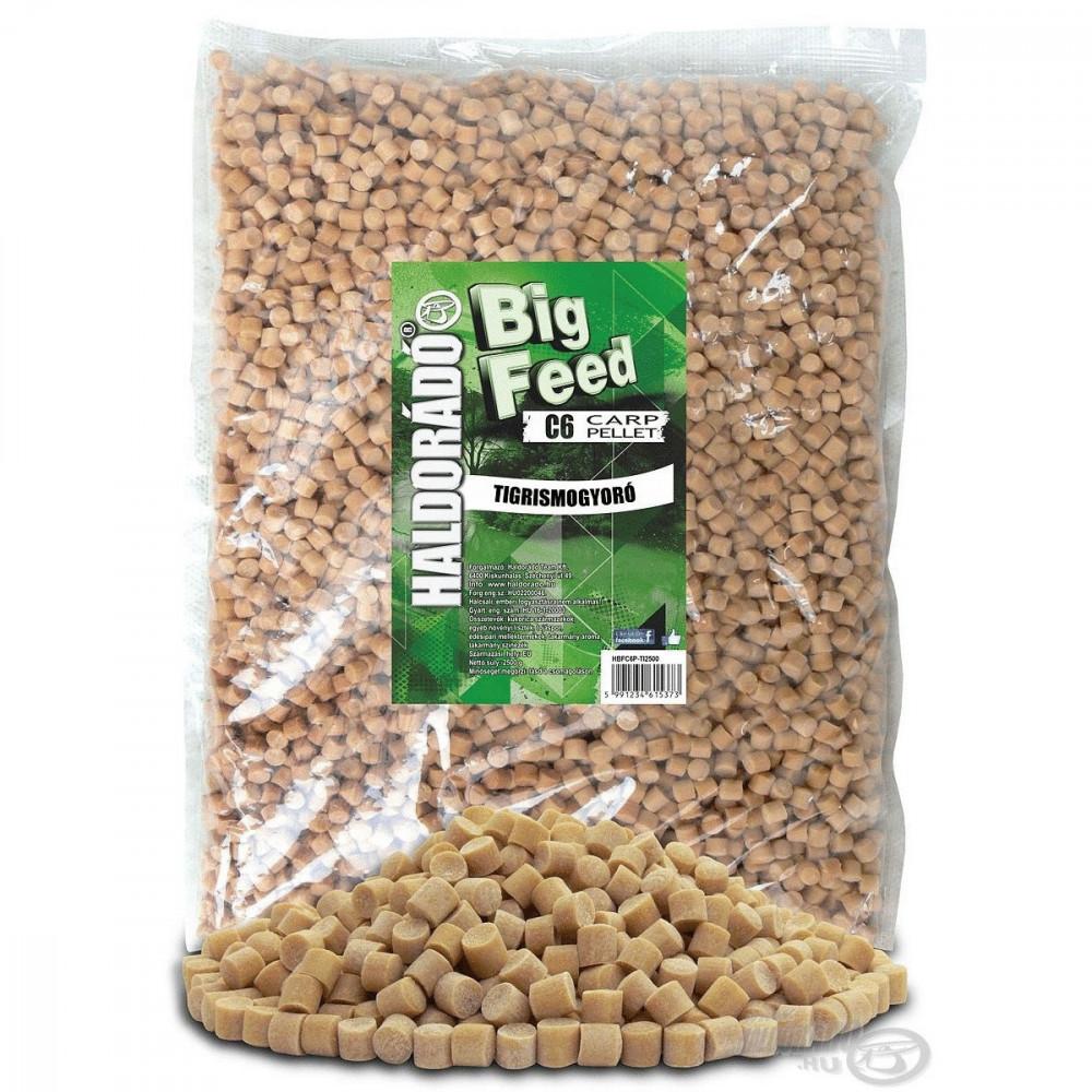 HALDORADO BIG FEED - C6 PELLET 6mm -TIGROV ORAH 2kg 