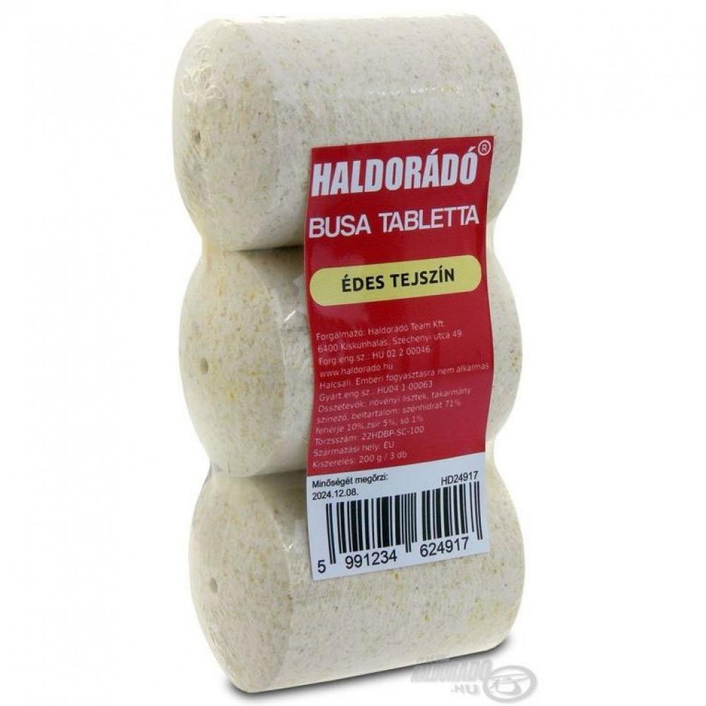 HALDORADO PLANKTON TABLETE ZA TOLSTOLOBIKA - SWEET CREAM 200g 3pcs 