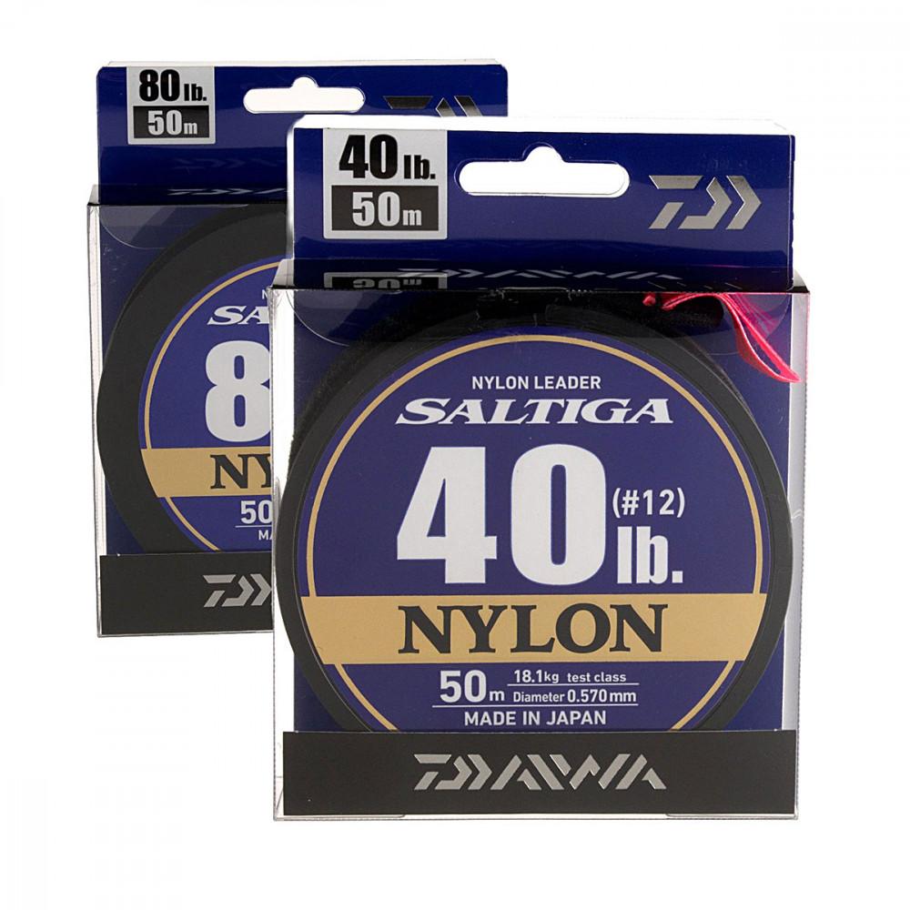 SALTIGA NYLON LEADER 50m 0.47mm 30lb (12957-547) 