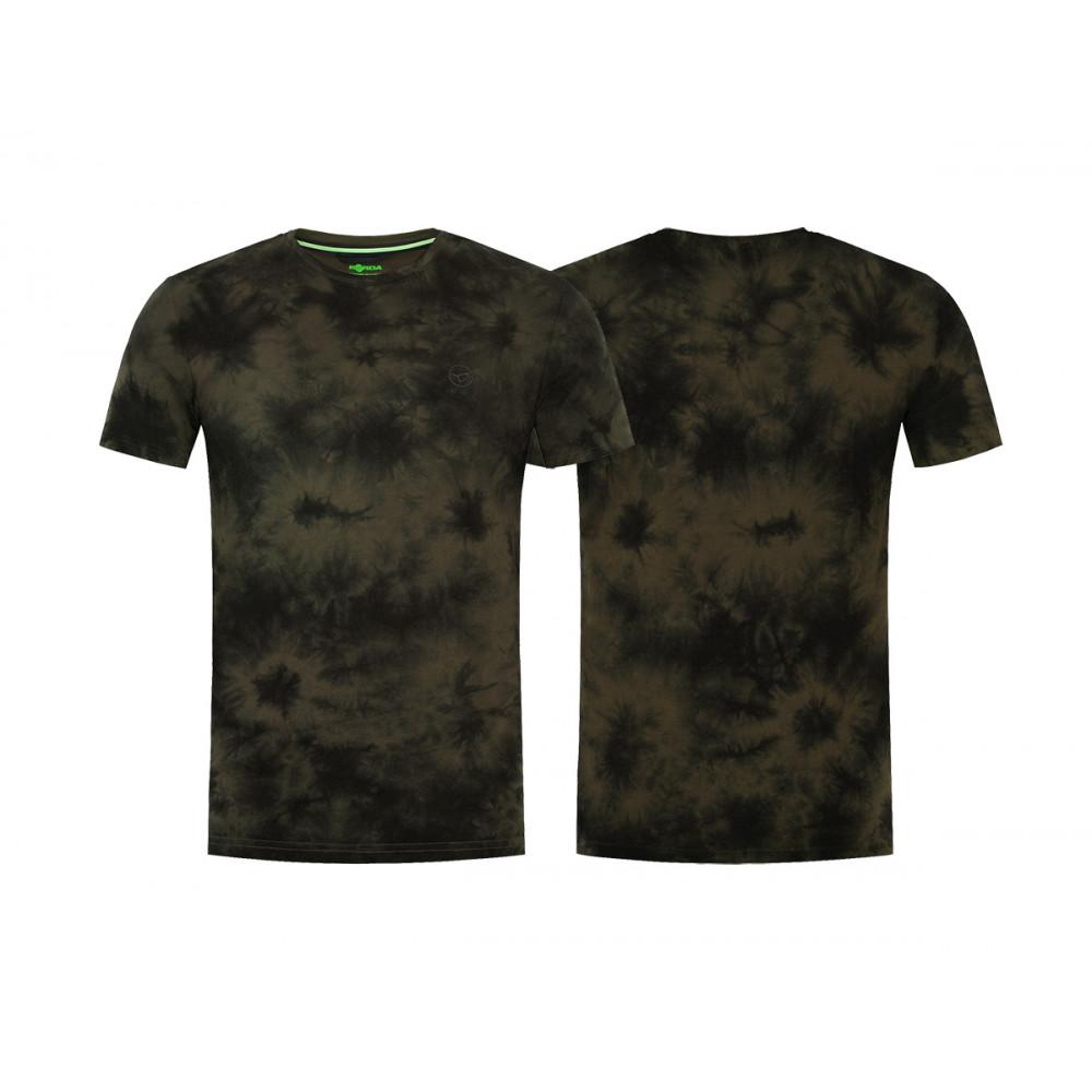 TIE DYE TEE DARK OLIVE XXL (KCL494) 