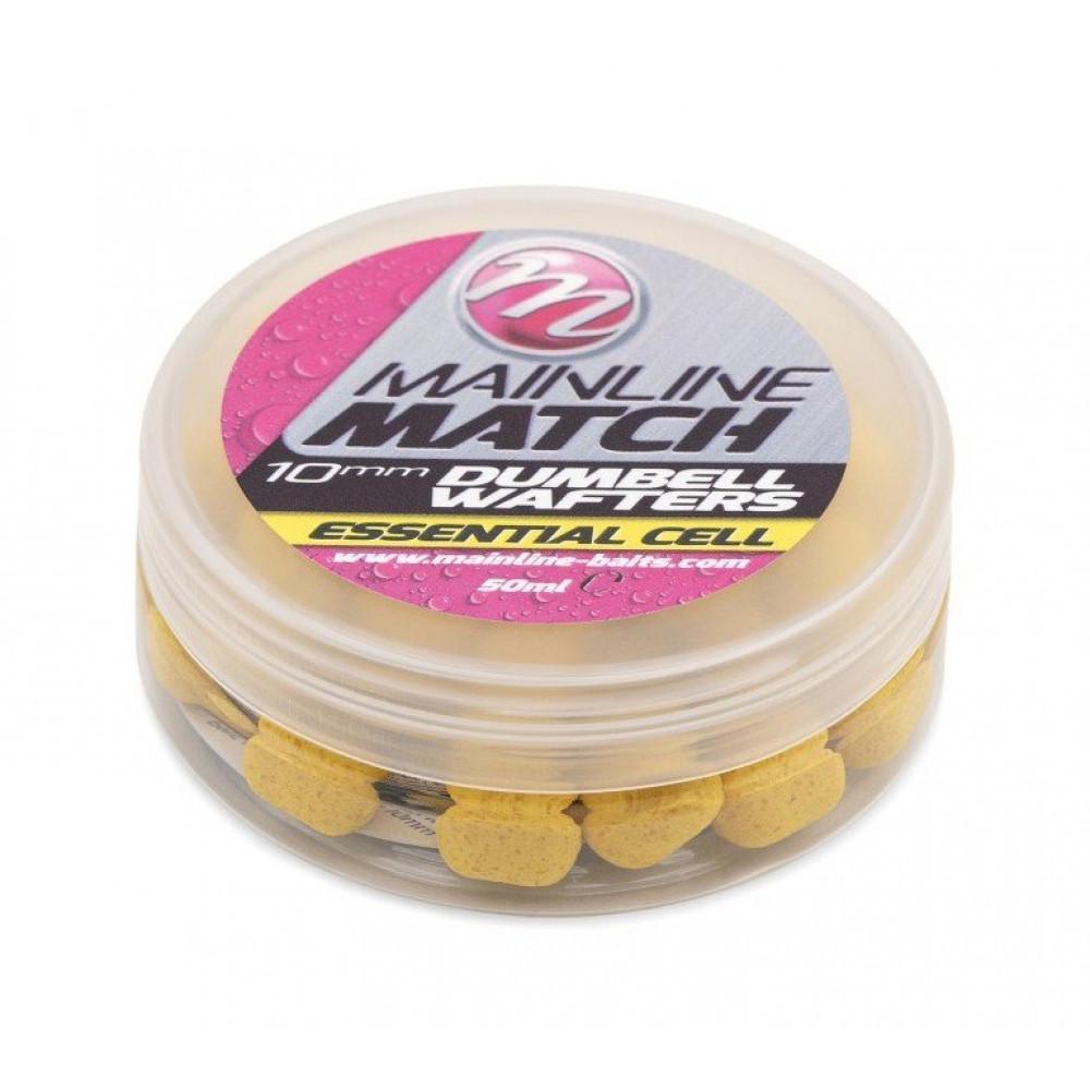 MATCH DUMBELL WAFTERS YELLOW ESSENTIAL CELL - 10mm (MM3125) 