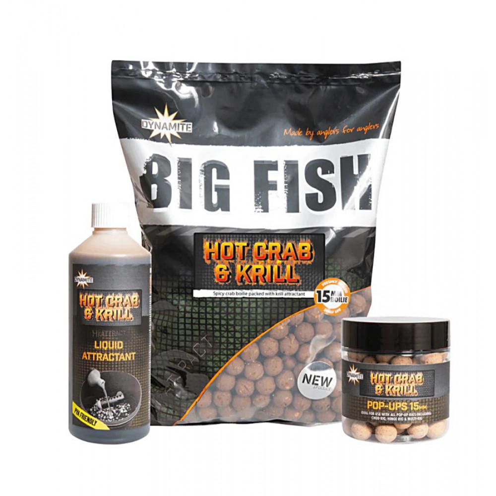 DYNAMITE BAITS Hot Crab & Krill, 15mm, 5kg (DY1644) 