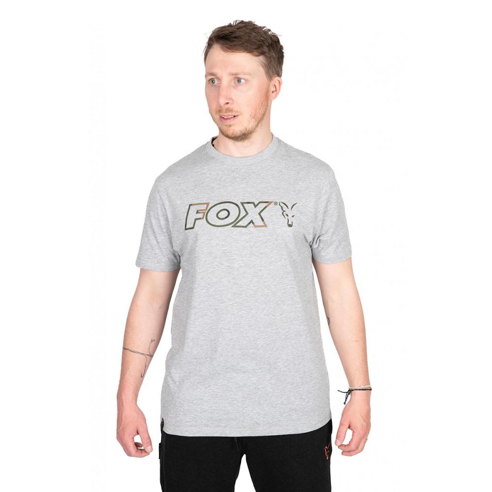 Fox Ltd LW Grey Marl T LARGE (CFX229) 
