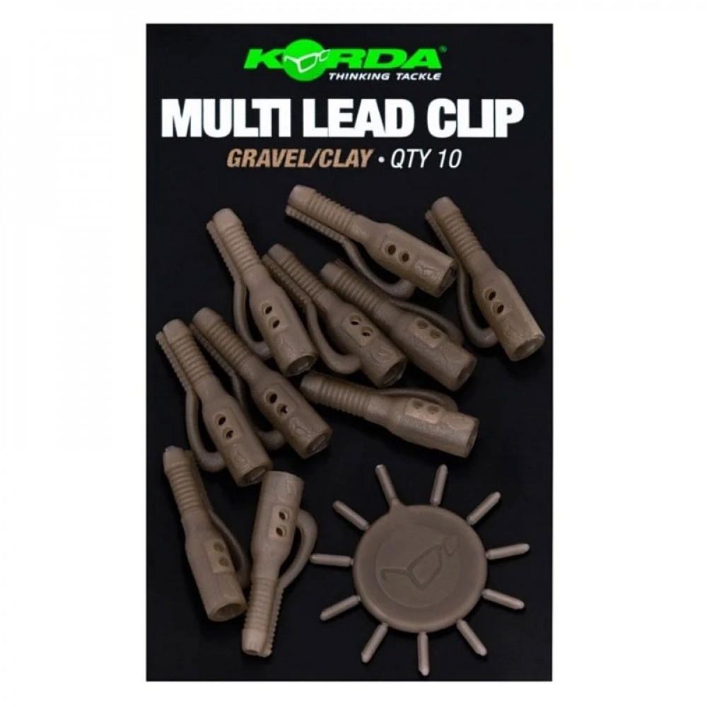 LEAD CLIP PIN GRAVEL/CLAY (KLCPG) 