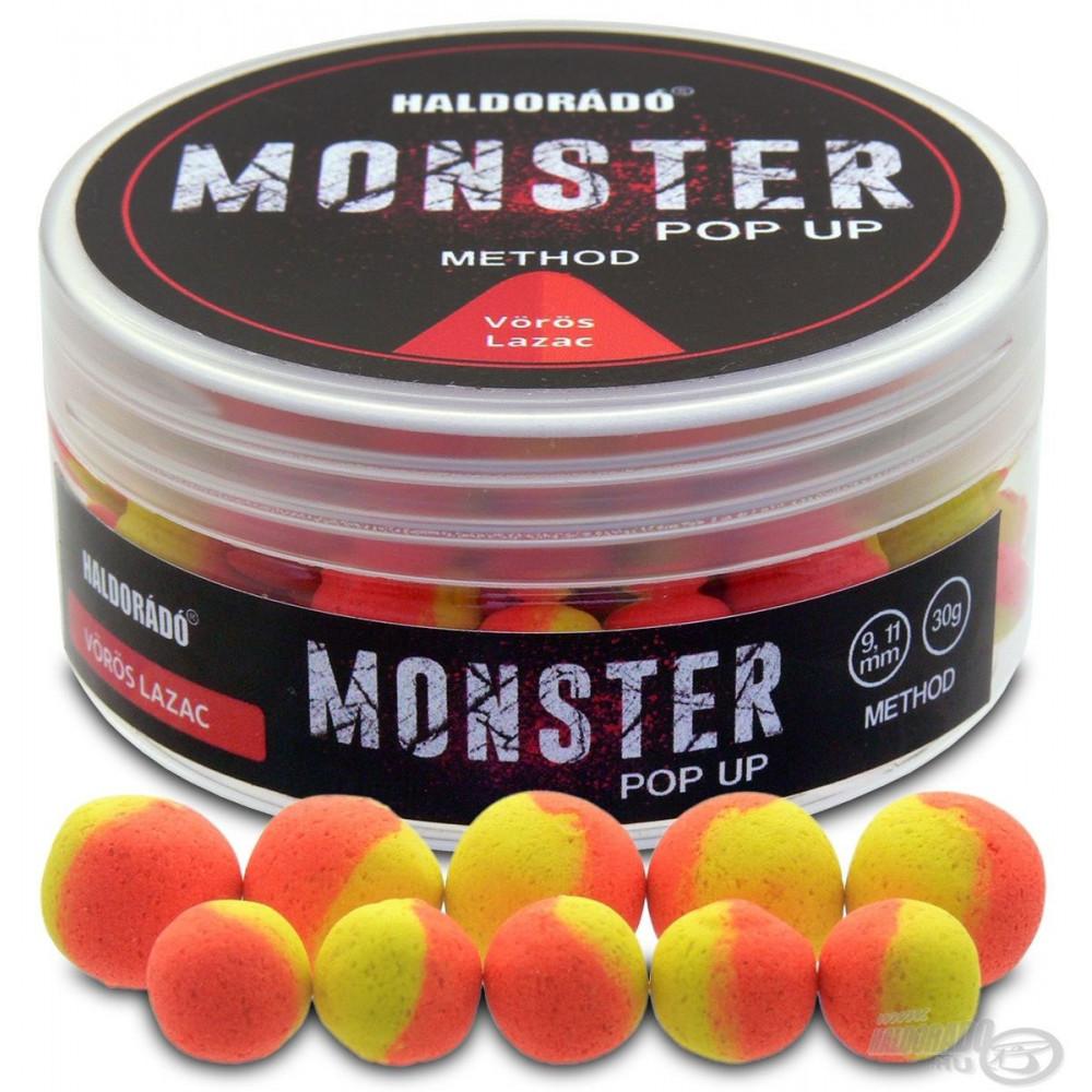 HALDORADO MONSTER POP UP METHOD 9, 11mm - CRVENI LOSOS 30g 