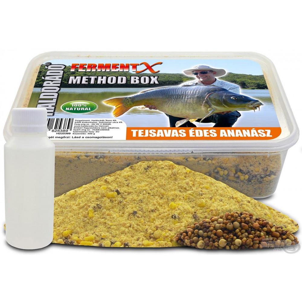 HALDORADO FERMENTX METHOD BOX - MLECNI SLATKI ANANAS 400g 
