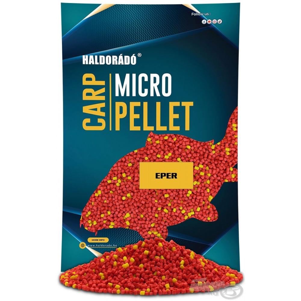 HALDORADO CARP MICRO PELLET 3mm - JAGODA 600g 