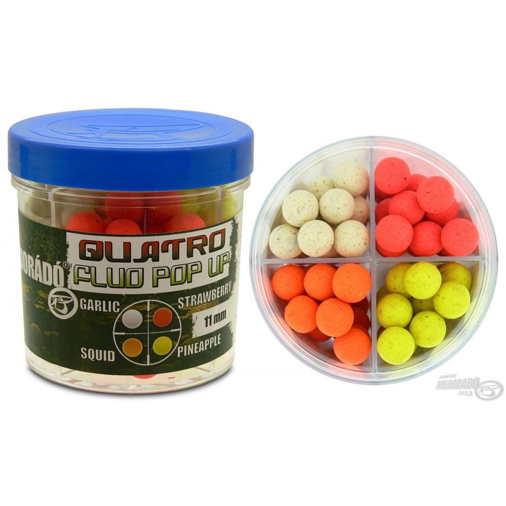 HALDORADO QUATRO FLUO POP UP BOILIES 11mm 50g 