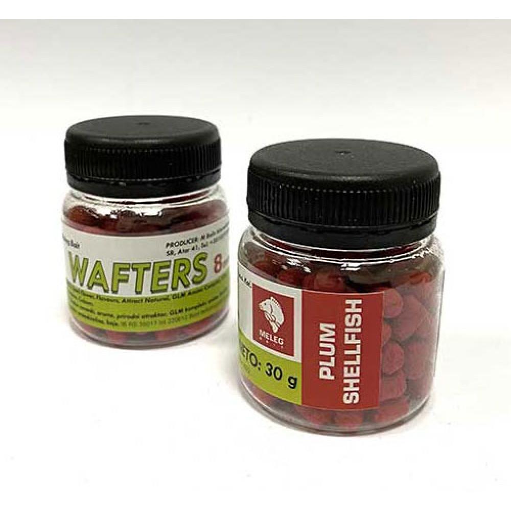 WAFTERS 20g 8mm - PLUM SHELLFISH 