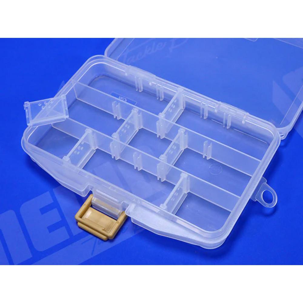 PLASTIC BOX WORM CASE F (W-F) Clear 