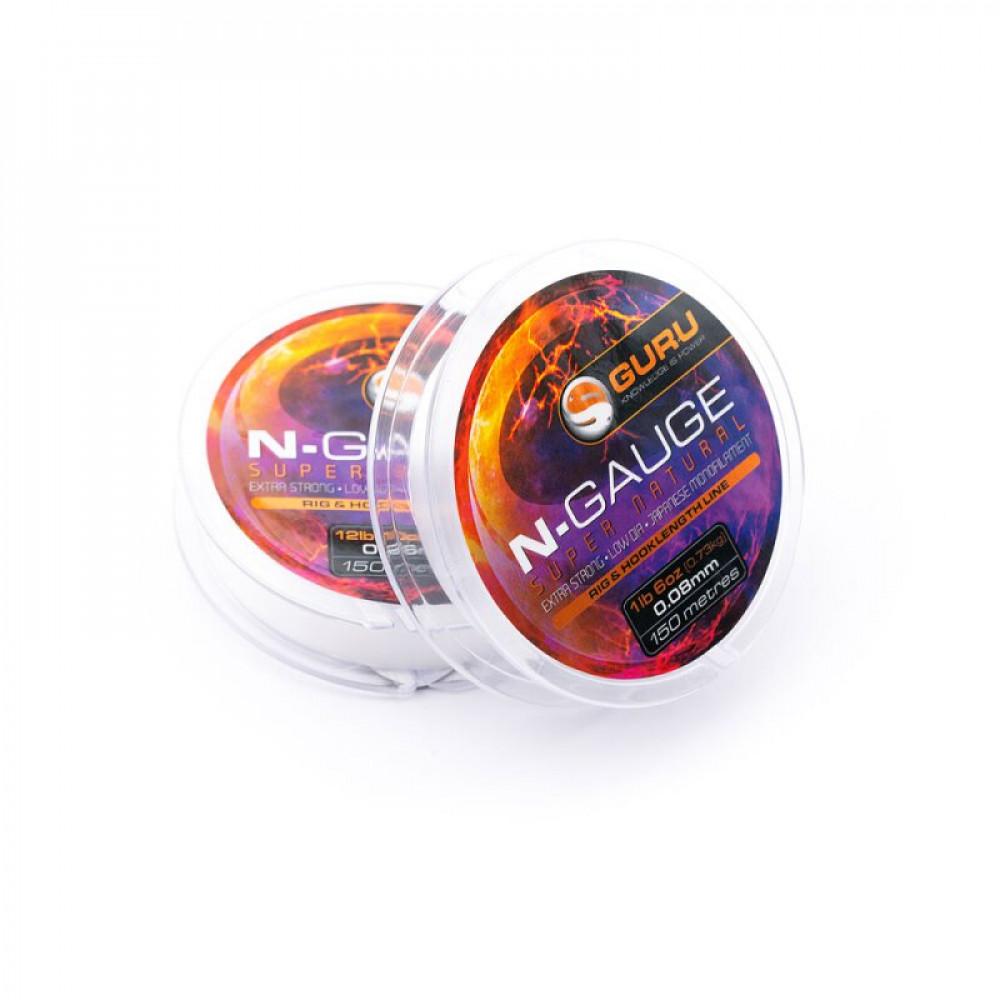 GURU N-GAUGE SUPER NATURAL CLEAR 150m 0.23mm (GNSN23) 