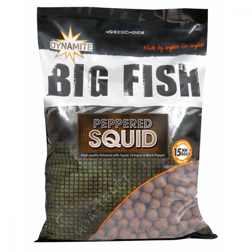 DYNAMITE BAITS Peppered Squid, 12mm, 1kg (DY1680) 