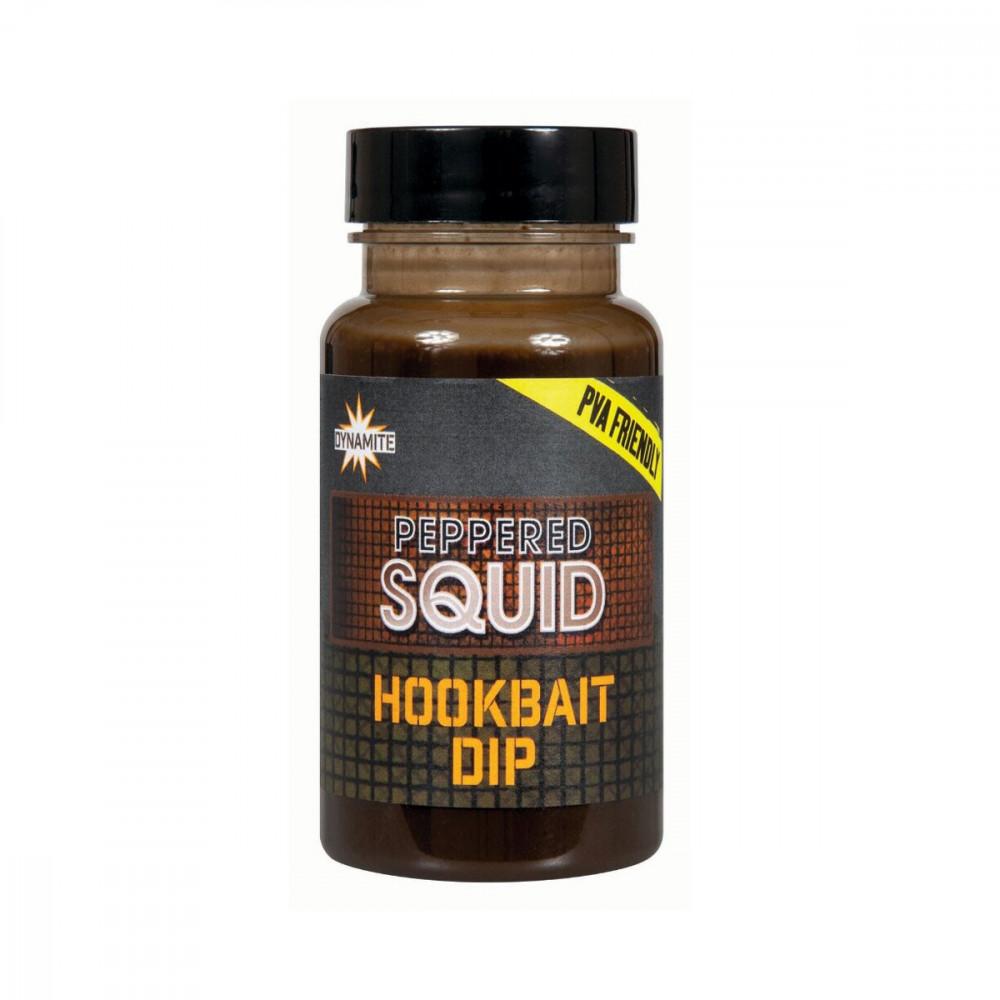 DYNAMITE BAITS Peppered Squid Dip, 100ml (DY1692) 