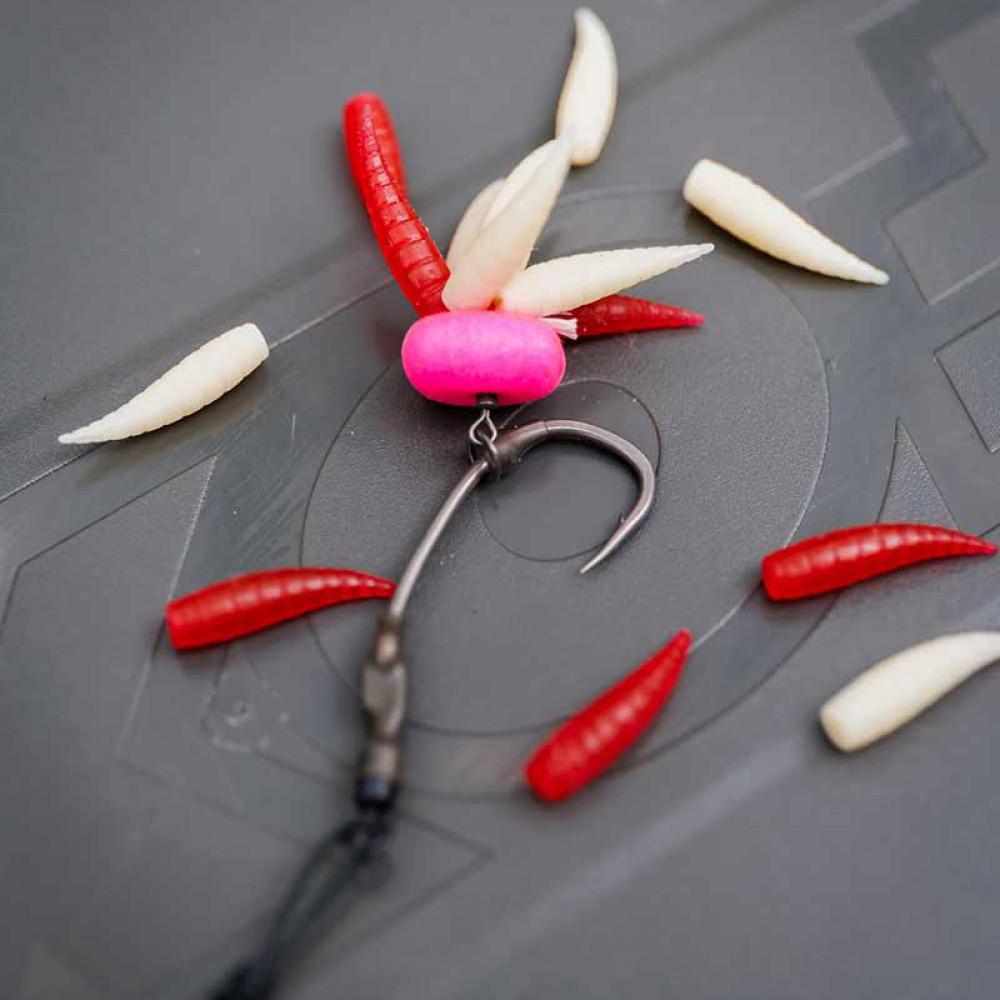 Fox Pop Up Maggots x 20 (10 red,10 white (CAC858) 