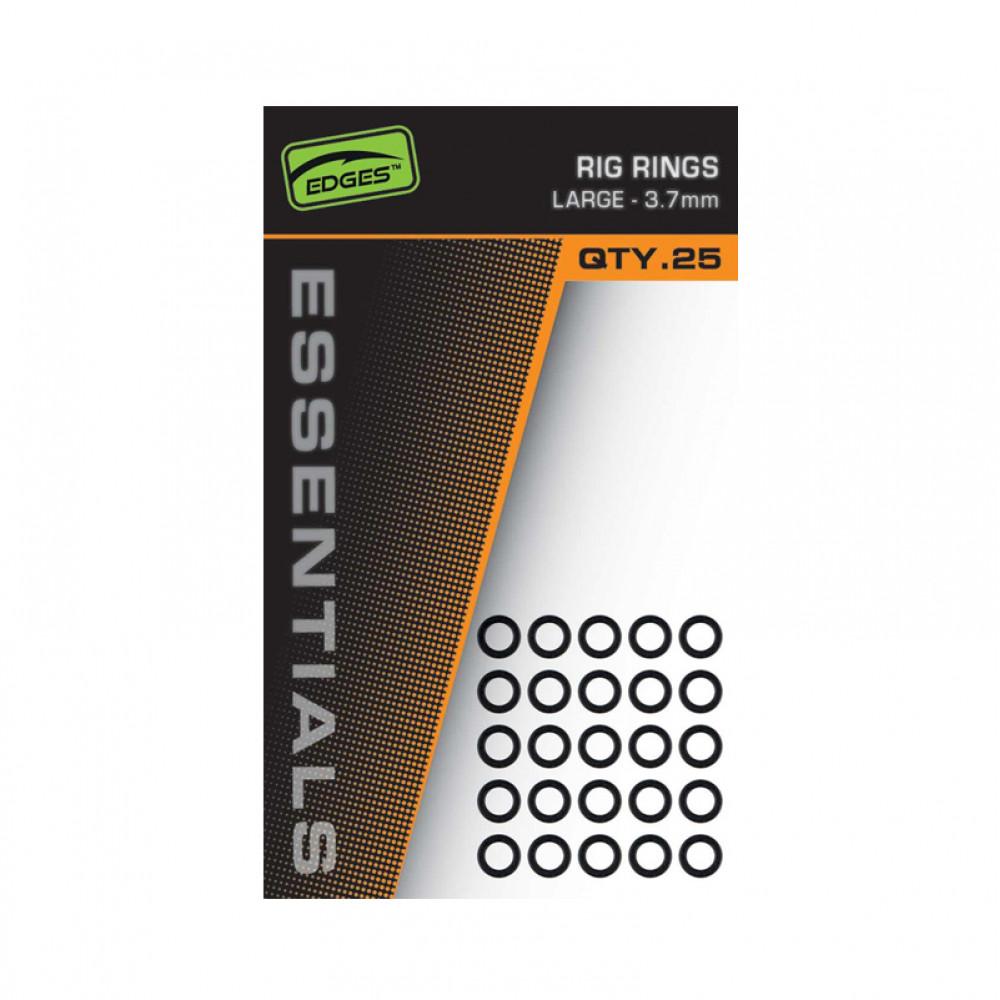 Edges Rig Rings 3.7mm Large x 25 (CAC888) 