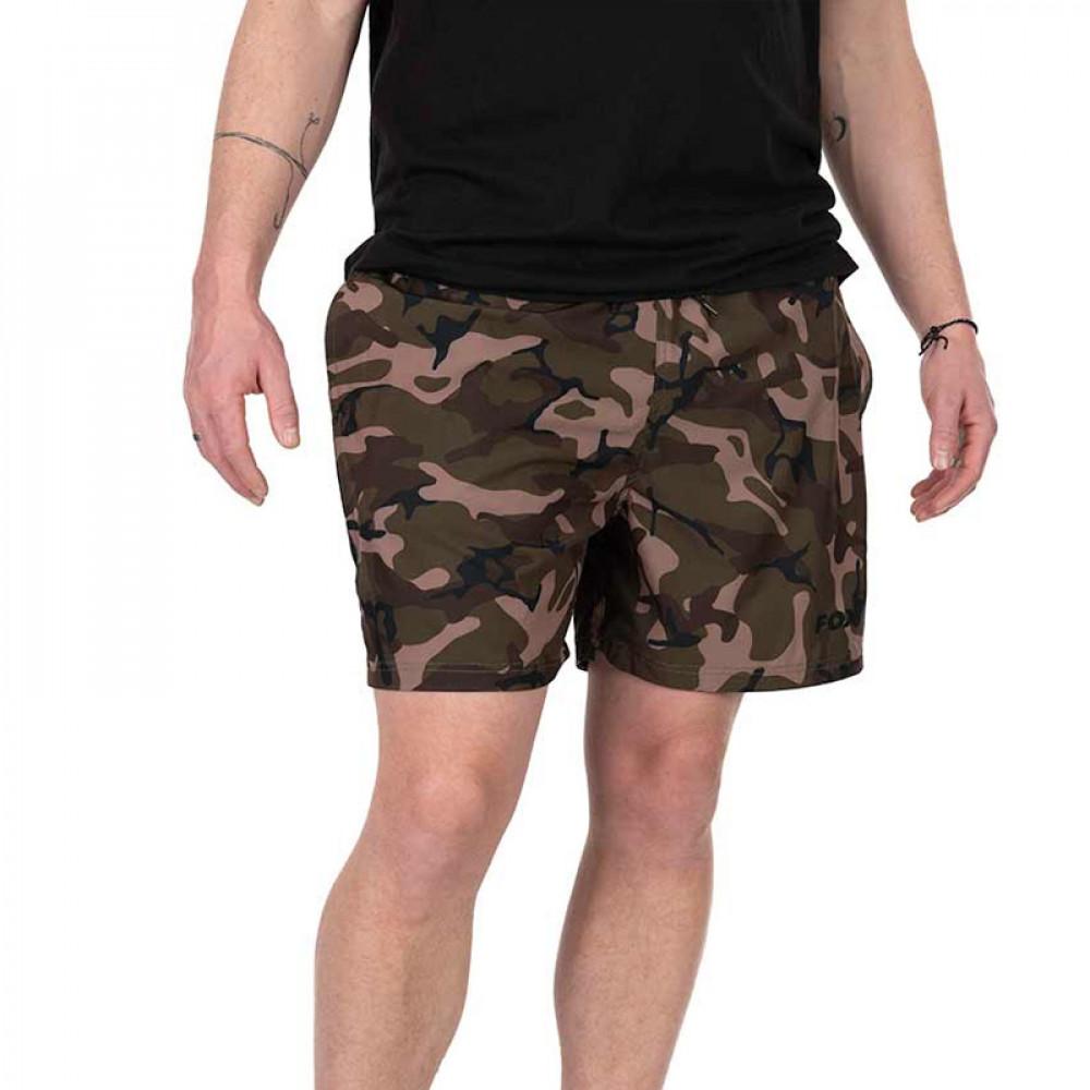 Fox Black / Camo LW Swim Shorts Large (CFX257) 