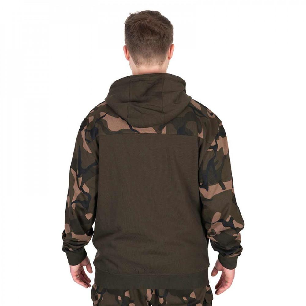 LW Khaki / Camo Split Zip Hoody LARGE (CFX299) 