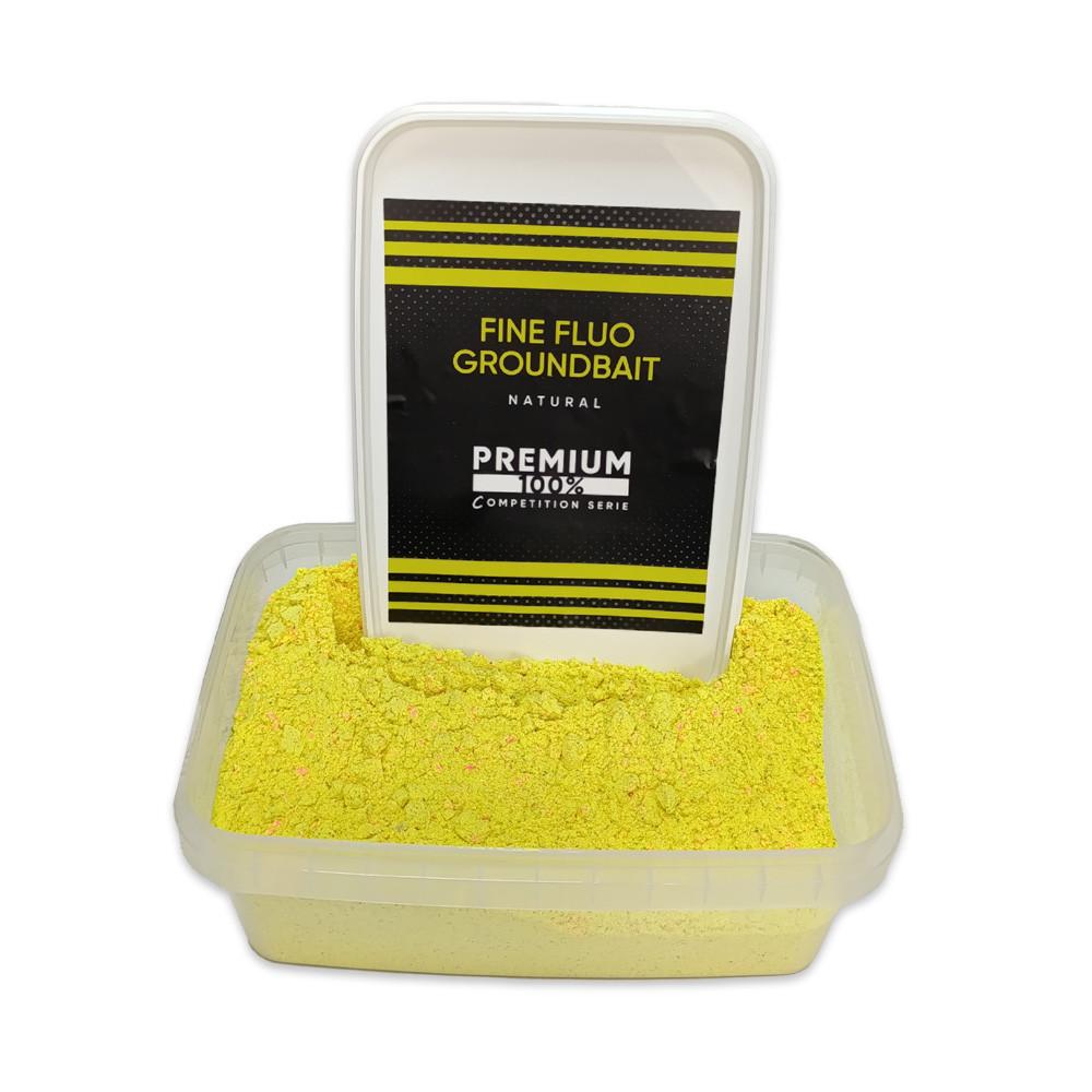 BL-COMPETITION PREMIUM FINE FLUO GROUNDBAIT 500g NATURAL 
