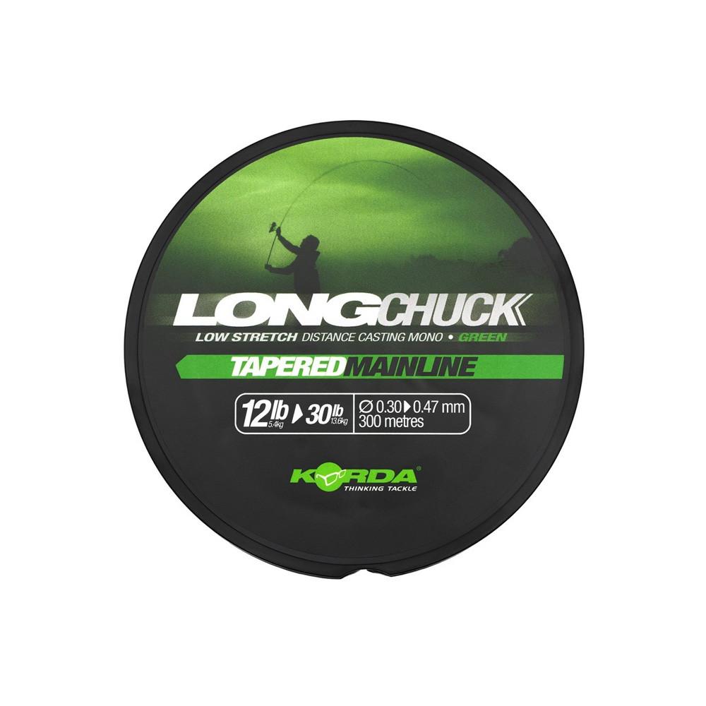 LONGCHUCK TAPERED MAINLINE GREEN 10-30lb/0.27-0.47mm (KDCM12) 