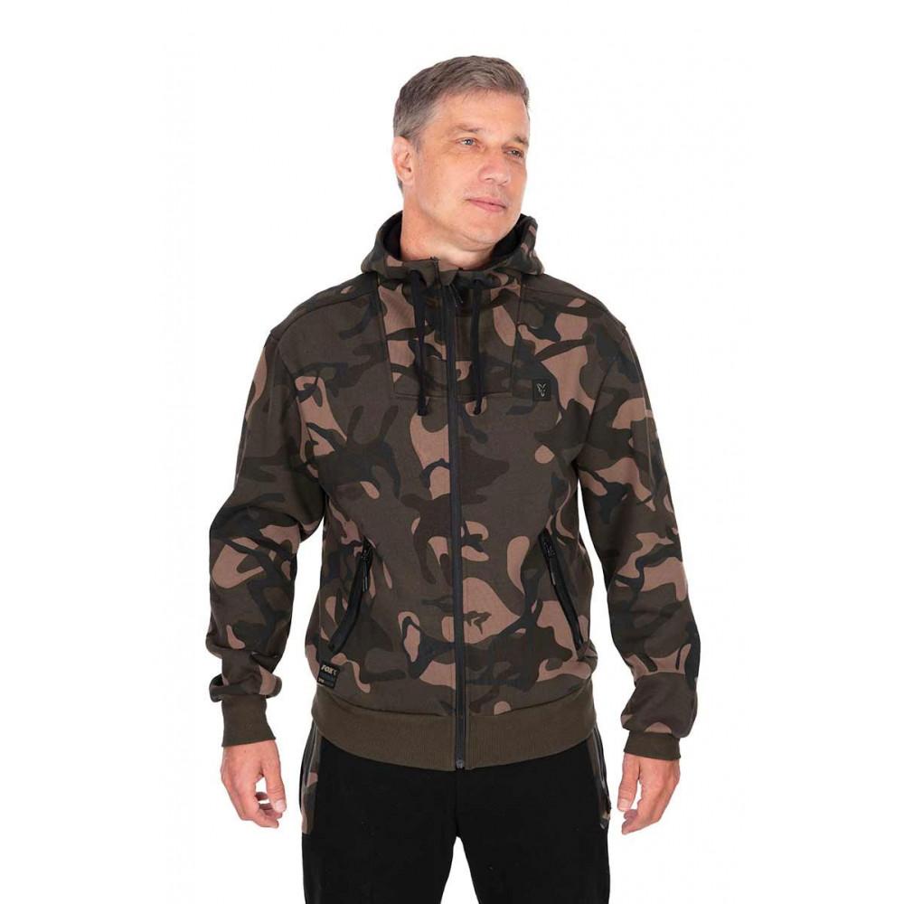 Camo Full Zip Premium 310 Hoodie size M (CFX427) 
