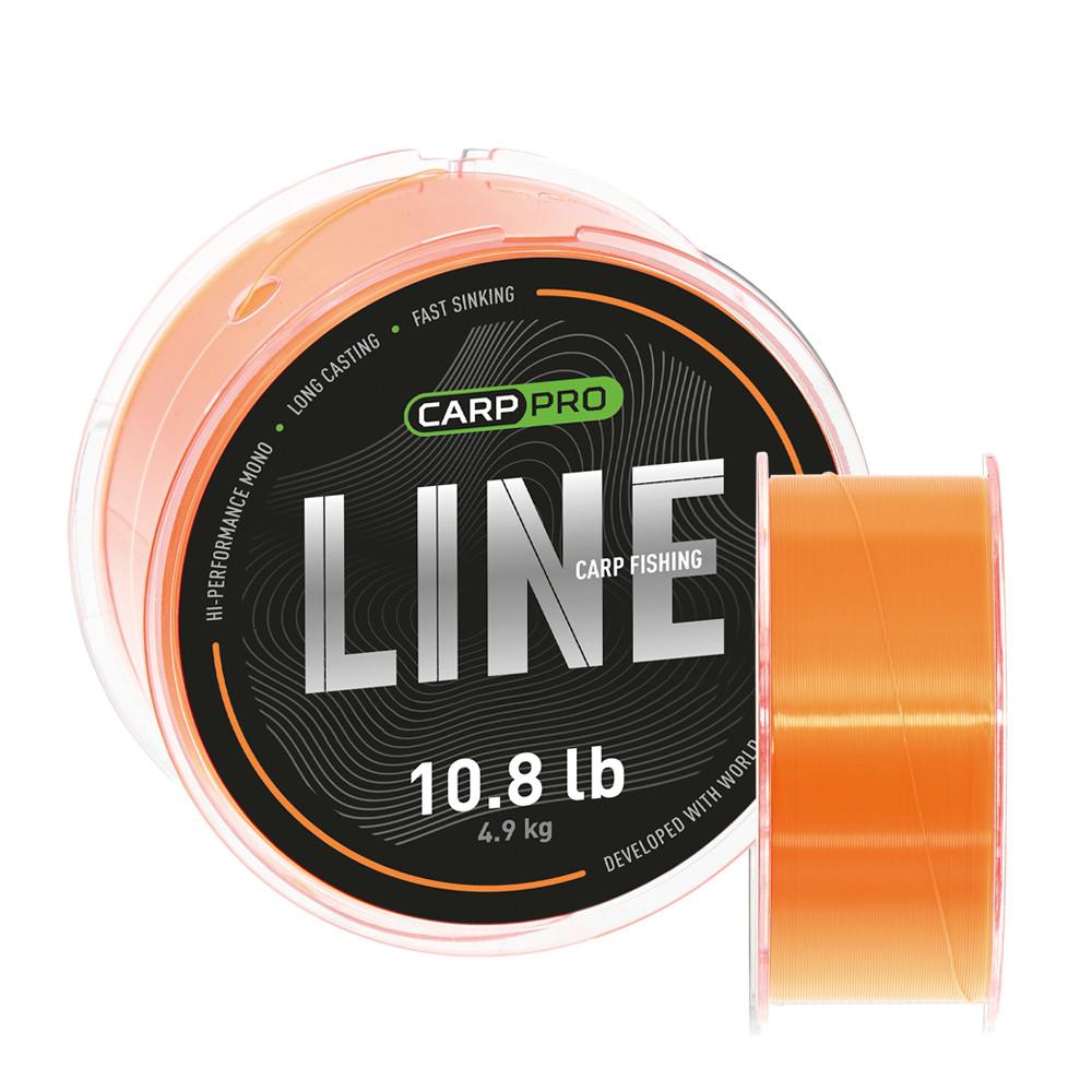 CARP FISHING LINE FLUO ORANGE 1000m 0.405mm (CP5410-405) 
