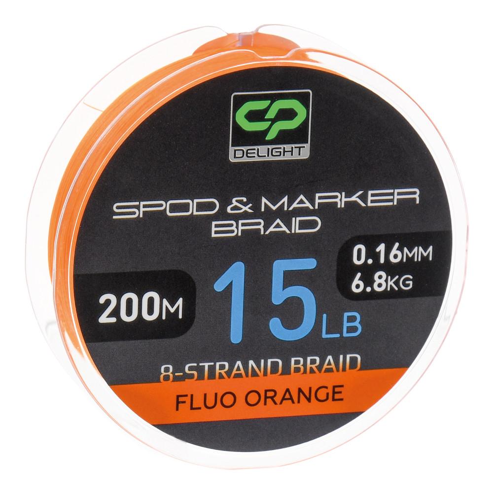 DELIGHT SPOD & MARKER BRAID FLUO ORANGE (CPDTSMBO) 