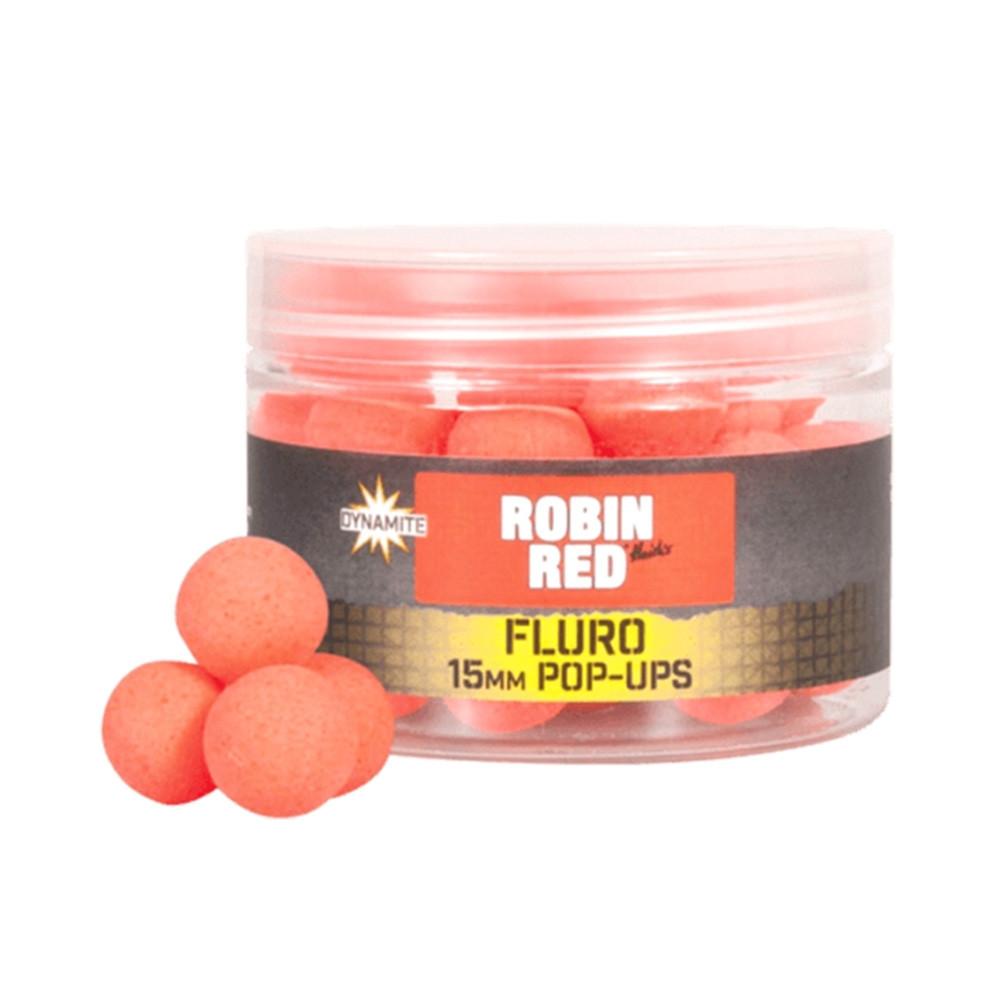 DYNAMITE BAITS Robin Red Fluro Pop-ups 15mm (DY1950) 