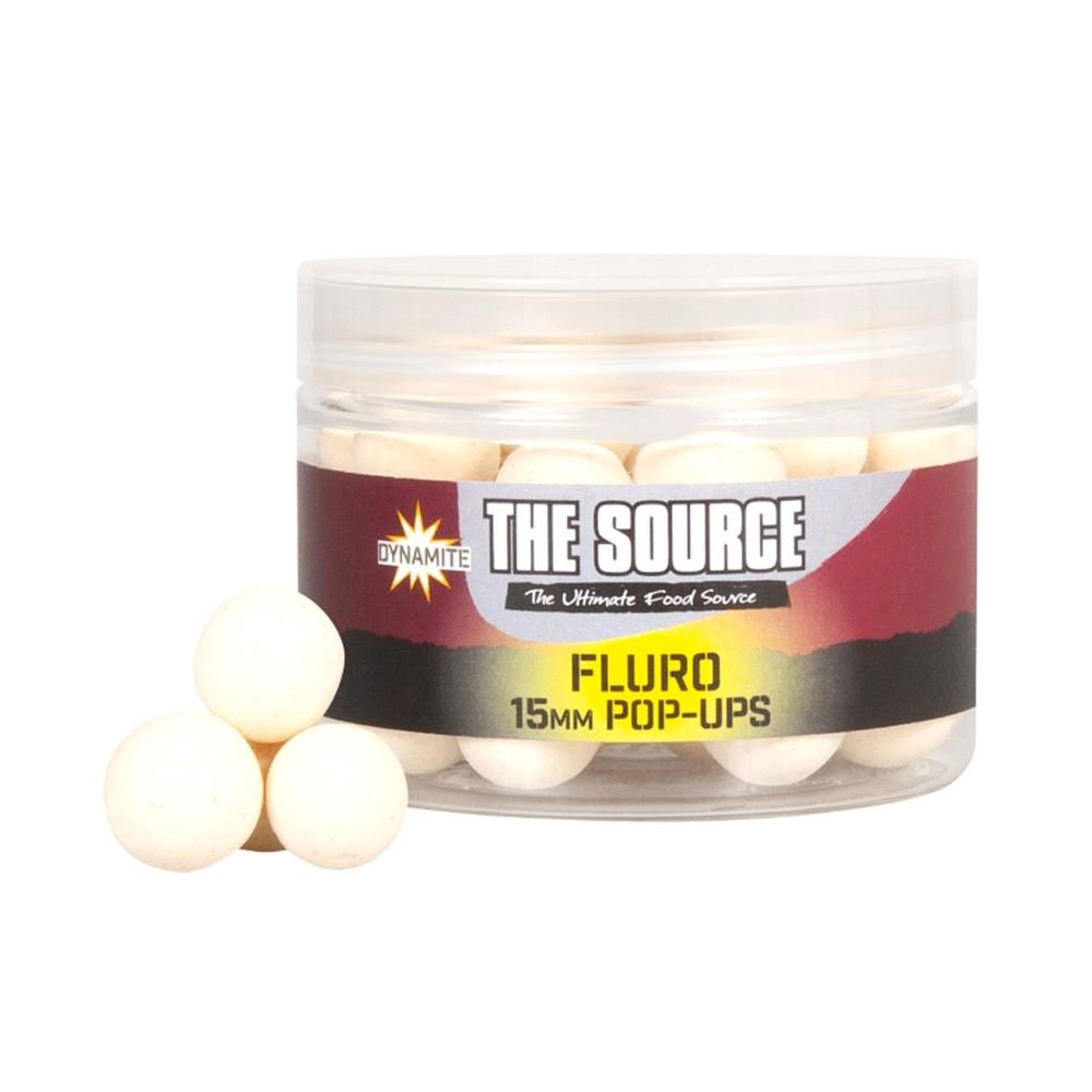 DYNAMITE BAITS The Source Fluro Pop-ups 15mm (DY1952) 